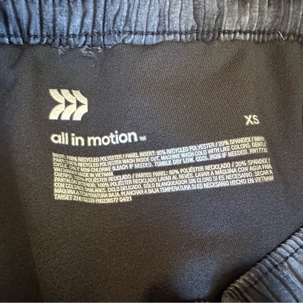 All In Motion Tye Dye Running Shorts Size XS NWOT - Picture 11 of 11